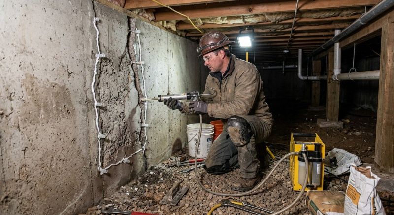 Basement Foundation Repair in Paulding County, GA