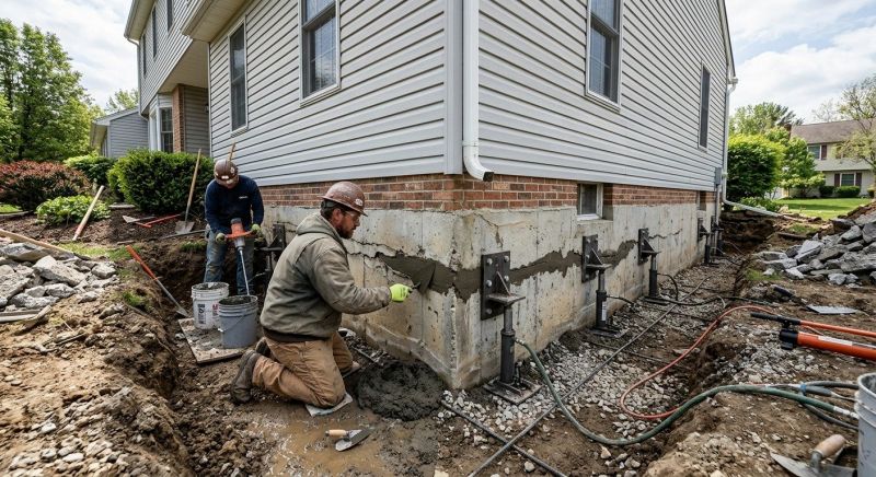 Basement Foundation Repair in Marietta, GA