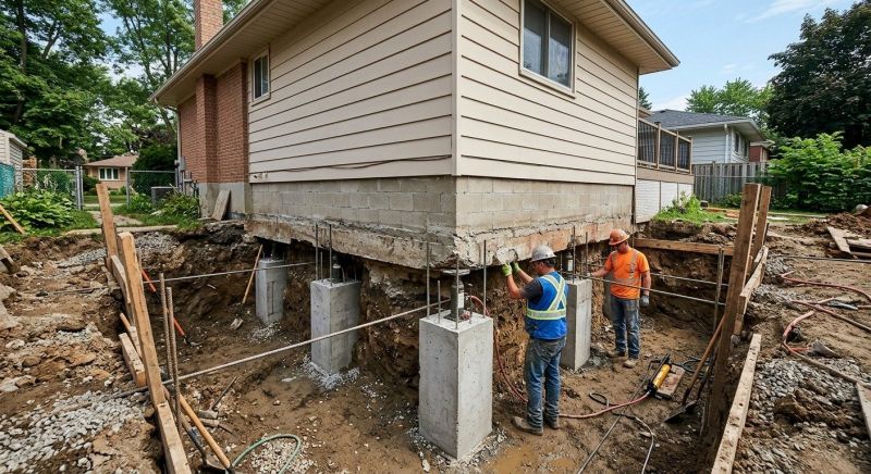 Basement Underpinning in Paulding County, GA