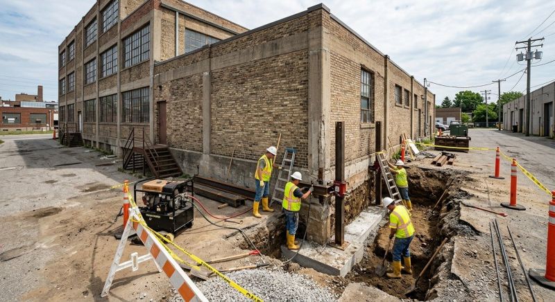 Building Foundation Repair in Dallas, GA