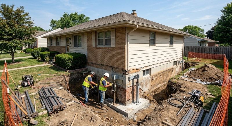 Building Foundation Repair in Douglas County, GA