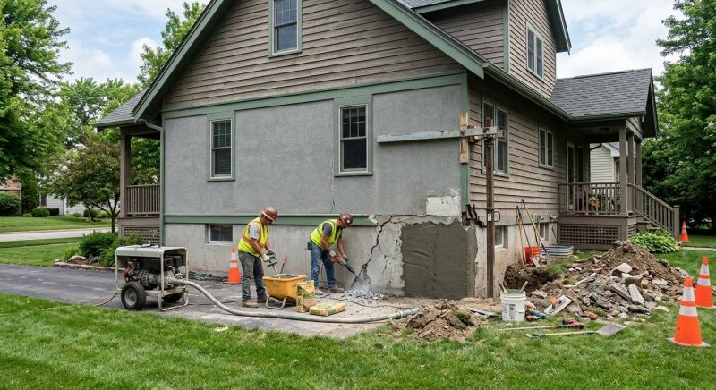 Building Foundation Repair in Rockmart, GA