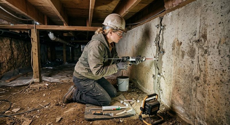 Crawlspace Foundation Repair in Acworth, GA