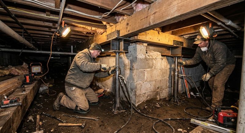 Crawlspace Foundation Repair in Lithia Springs, GA