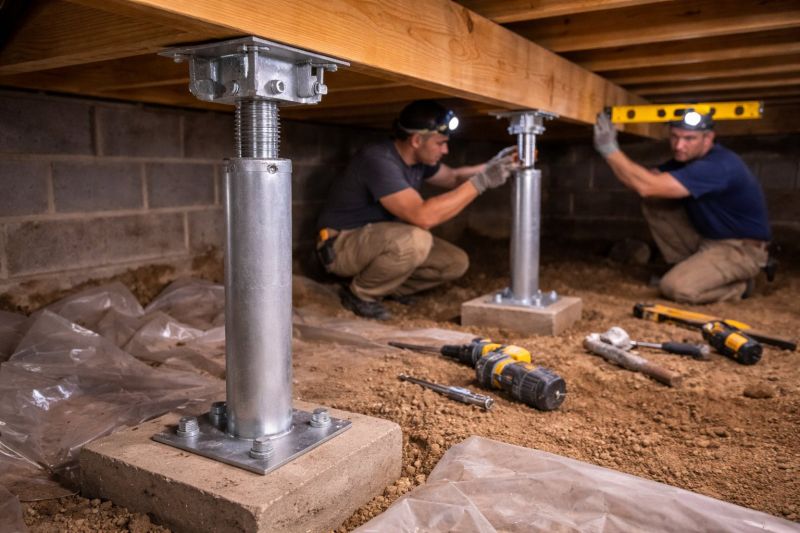 Crawlspace Structural Repair in Paulding County, GA