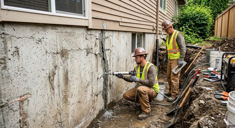 Foundation Cracks Repair in Paulding County, GA