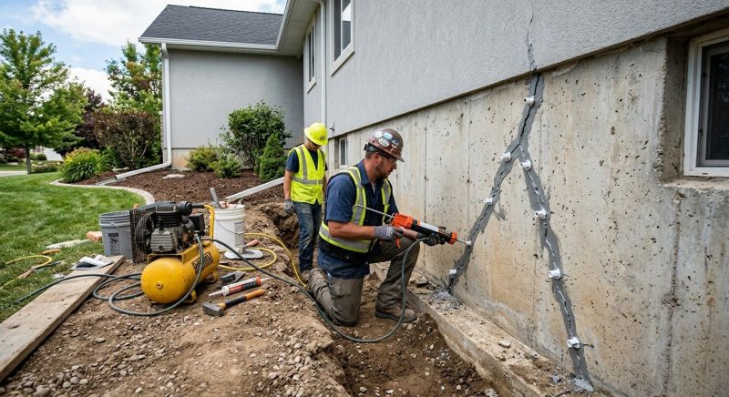 Foundation Damage Repair in Temple, GA