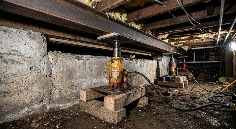 Foundation Jacking in Bremen, GA