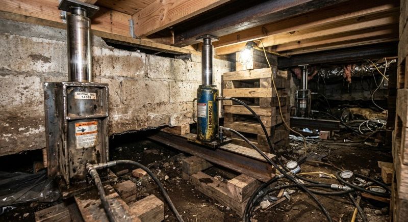 Foundation Jacking in Carrollton, GA