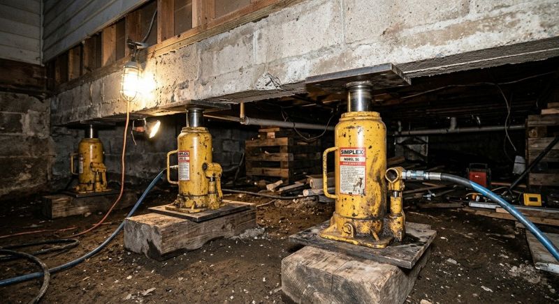 Foundation Jacking in Dallas, GA