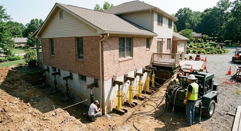 Foundation Jacking in Haralson County, GA