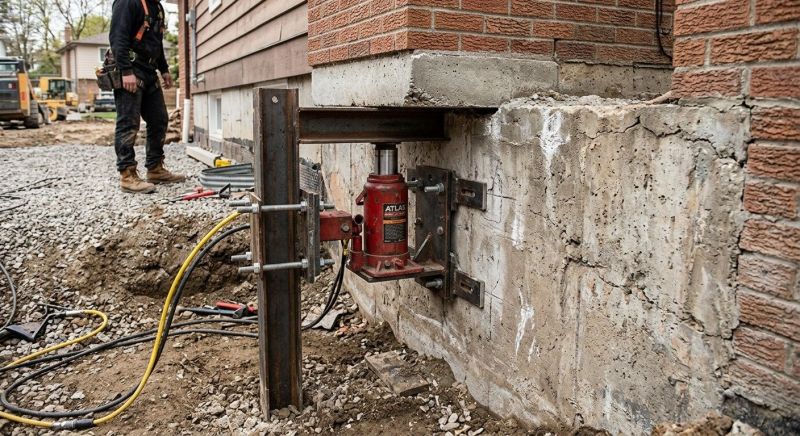 Foundation Jacking in Kennesaw, GA