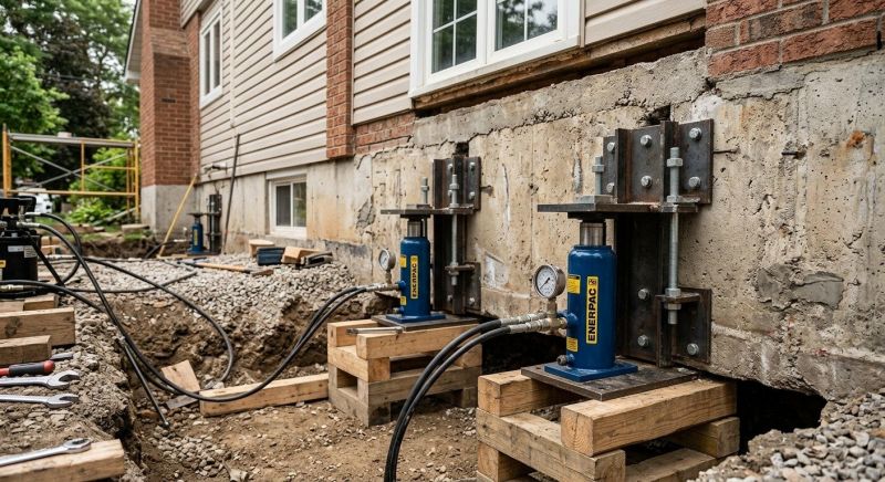 Foundation Jacking in Temple, GA