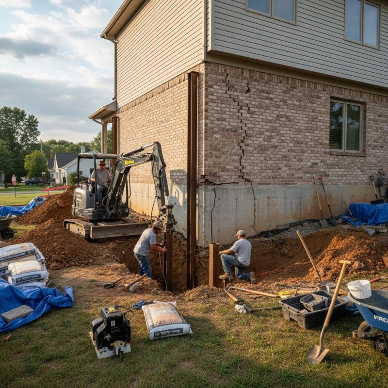 Foundation Structural Repair in Dallas, GA