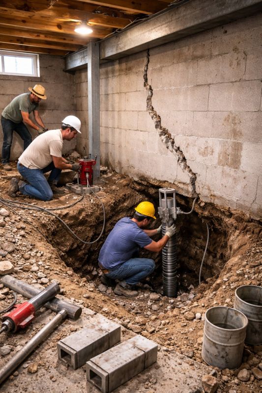 Foundation Structural Repair in Kennesaw, GA