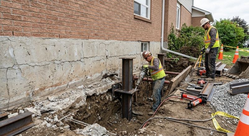 Foundation Structural Repair in Marietta, GA