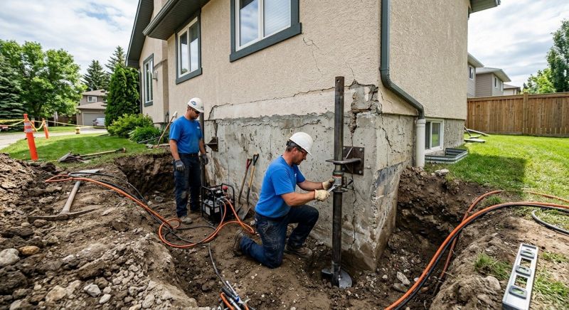Helical Piers Installation in Paulding County, GA