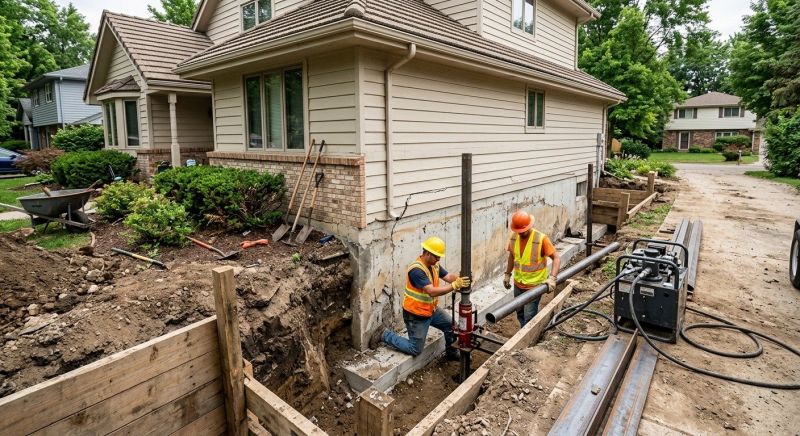 Home Foundation Repair in Kennesaw, GA