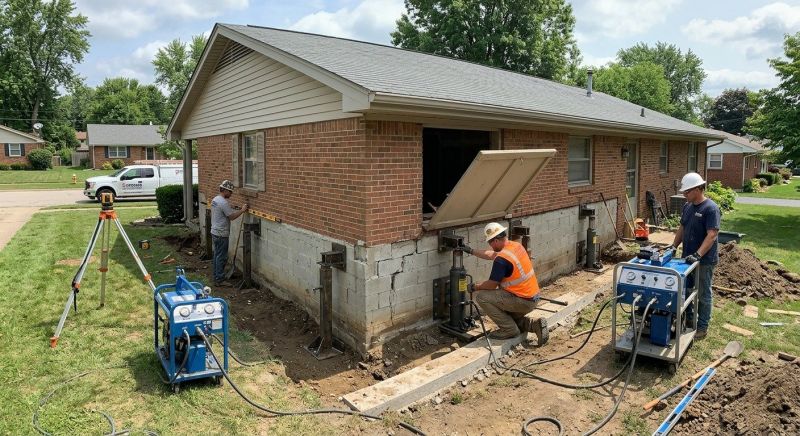 House Foundation Leveling in Paulding County, GA