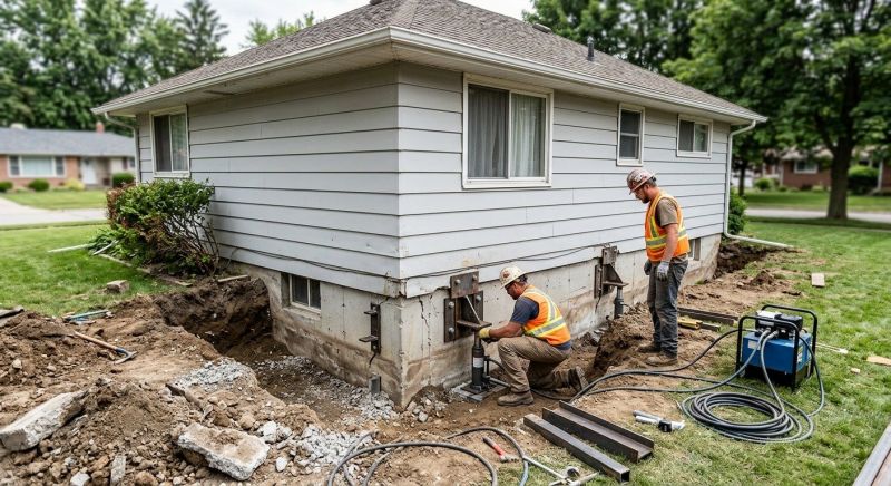 House Foundation Repair in Cobb County, GA