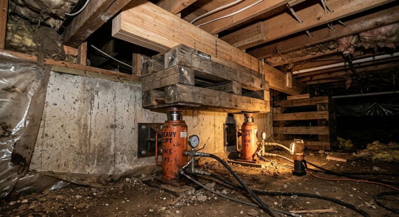 House Settling Repair in Paulding County, GA