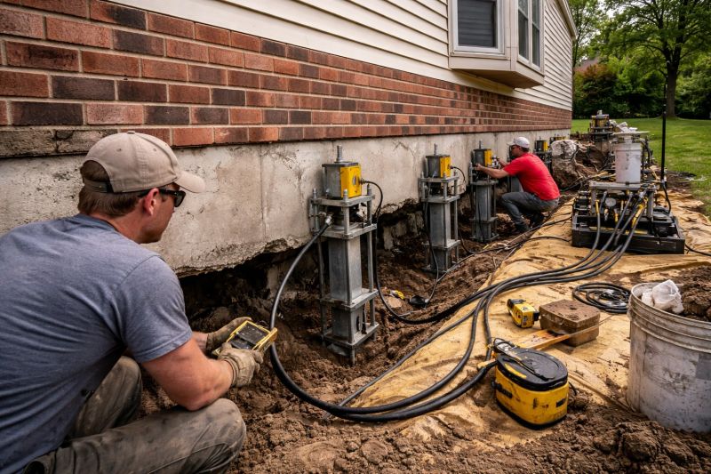 Settling Foundation Service in Lithia Springs, GA
