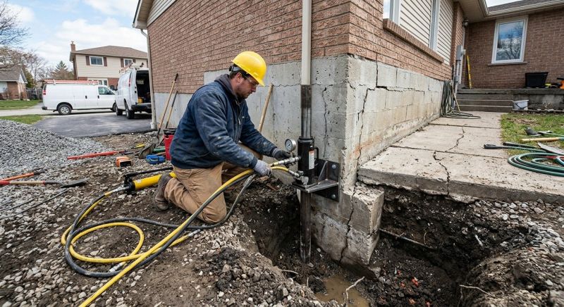 Sinking Foundation Repair in Douglas County, GA