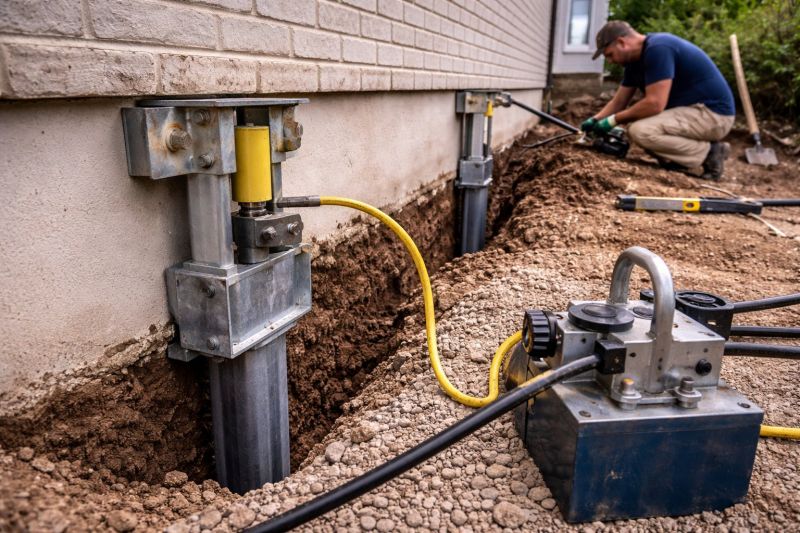 Sinking Foundation Repair in Rockmart, GA