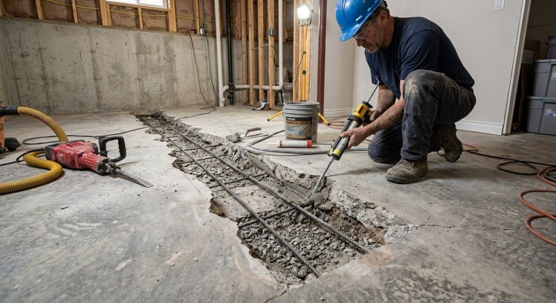 Slab Foundation Repair in Paulding County, GA