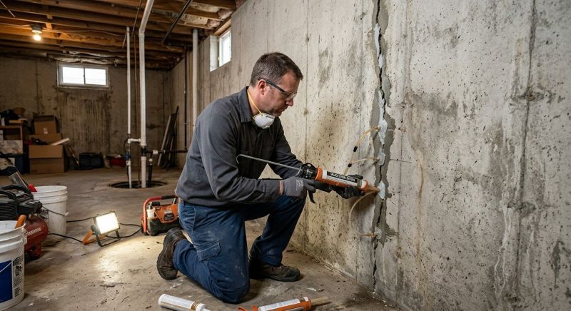 Structural Crack Repair in Paulding County, GA