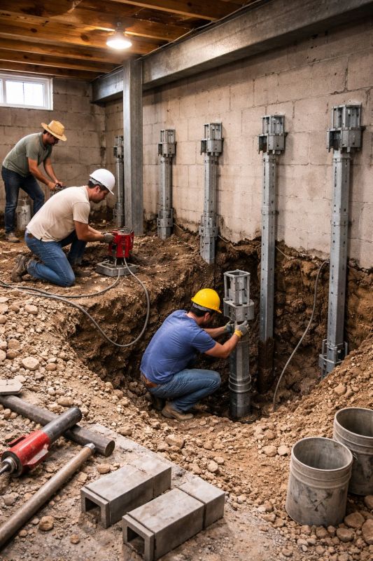 Structural Underpinning in Paulding County, GA